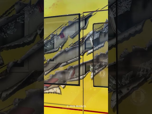 The Logan Locomotive has arrived at #SDCC2026!