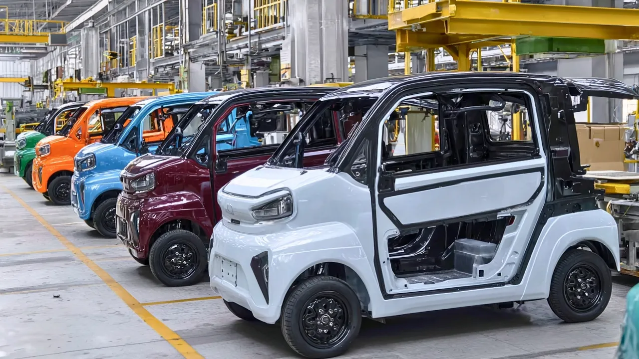 The MASSIVE Scale of Electric CAR Manufacturing | Start to Finish by ‪@Handanxie‬