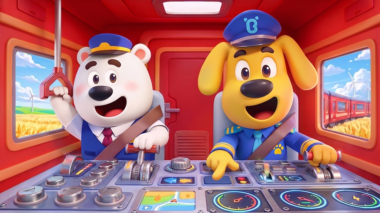 The Missing Flour Train | Safety Rules for Kids | Kids Cartoon | Sheriff Labrador | BabyBus