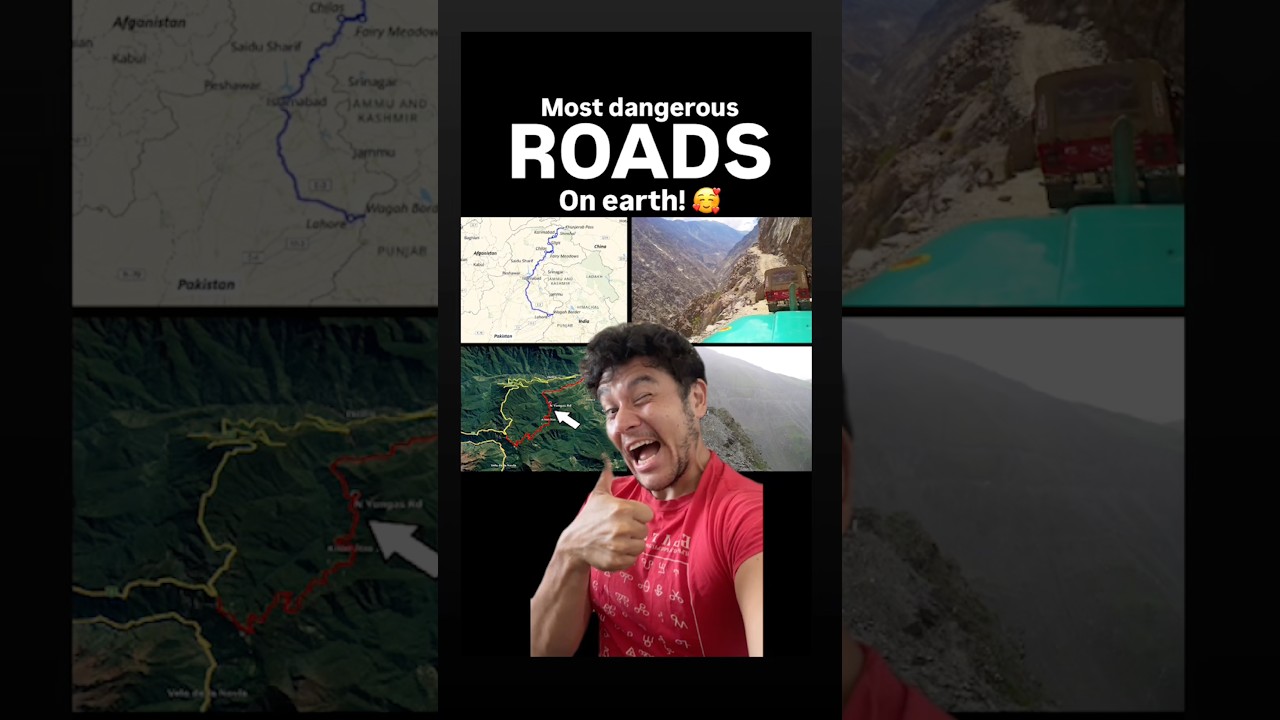 The most dangerous roads on earth ￼