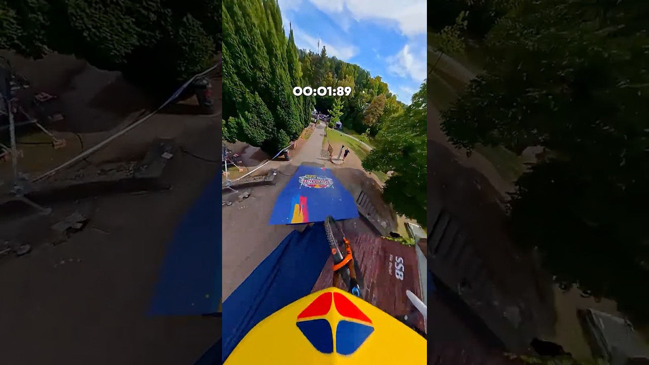 The Most Intense Urban MTB Run
