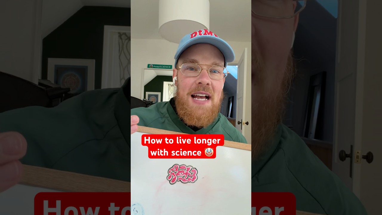 The only thing that makes you live longer (for real tho) #science #sciencefacts