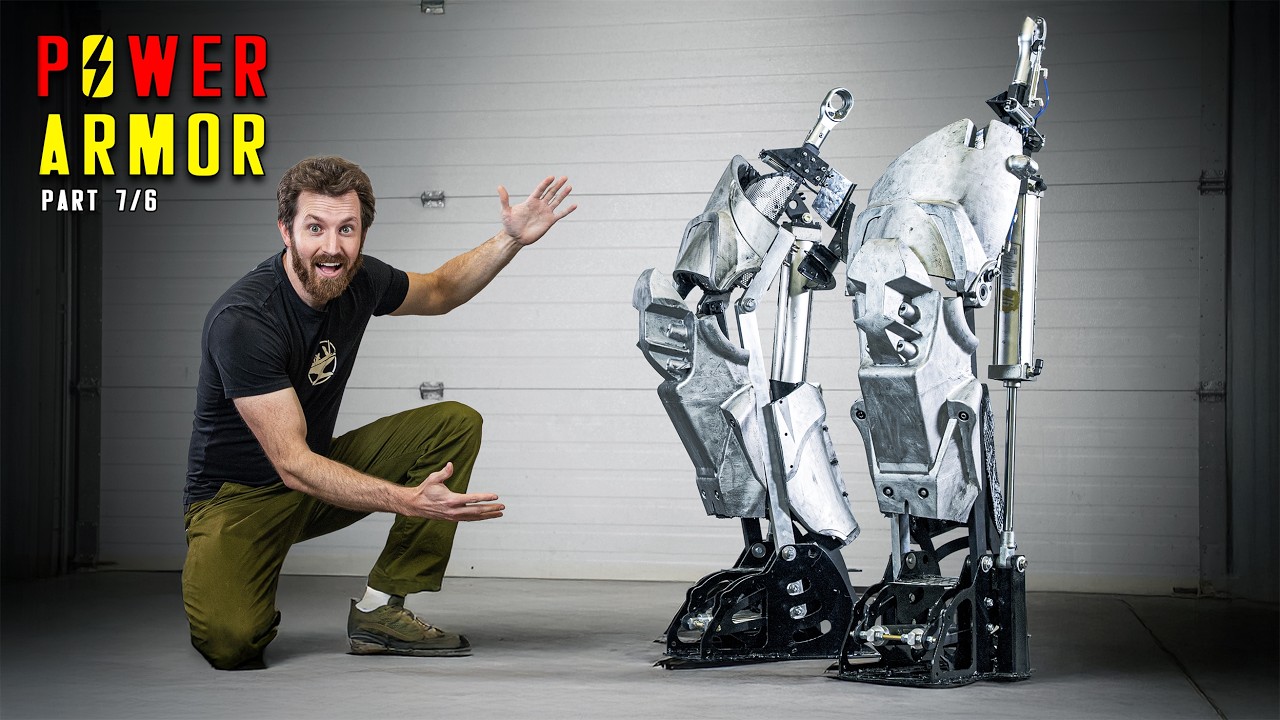 The Power Armor Legs Are Complete! ⚡| Real Life Power Armor (Part 7/6)