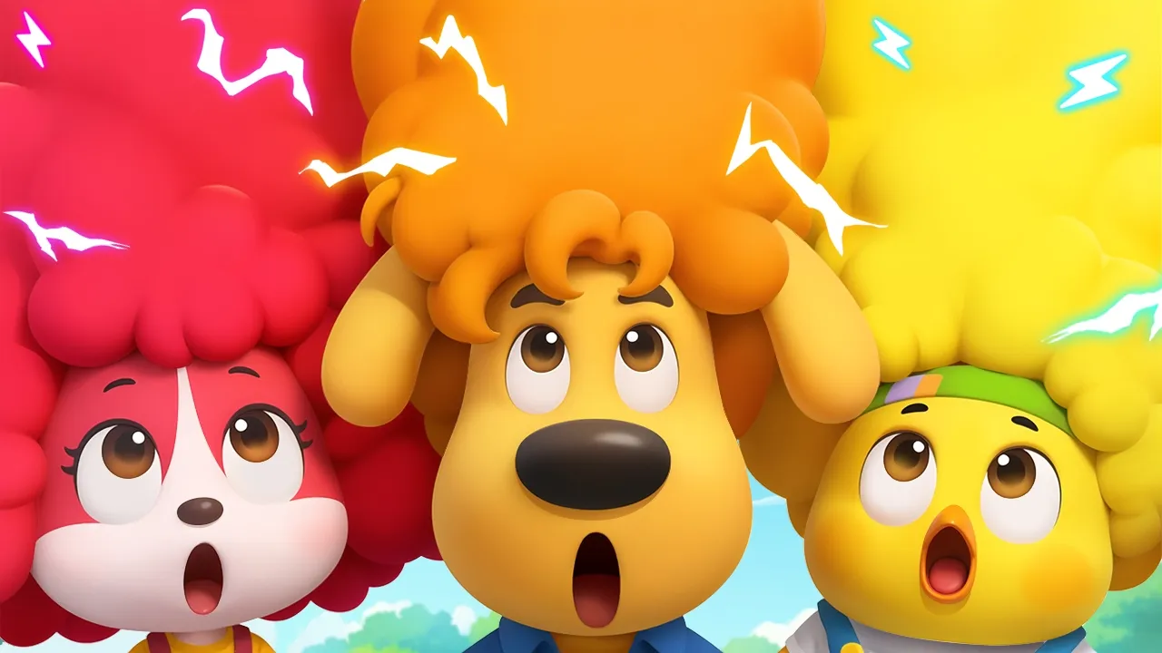 The Puffy Hair Slide | Fun Science for Kids | Educational Cartoon | Sheriff Labrador | BabyBus