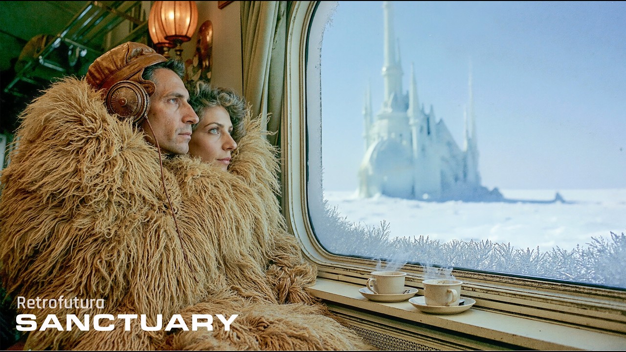 The Sanctuary Express: Winter Voyage to the Frozen North | AI 4K — Retrofutura