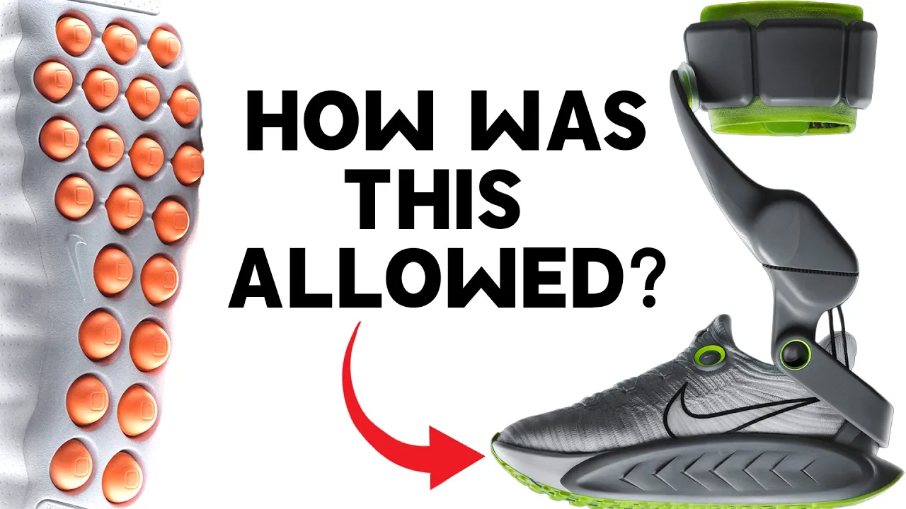 The shoes that broke walking