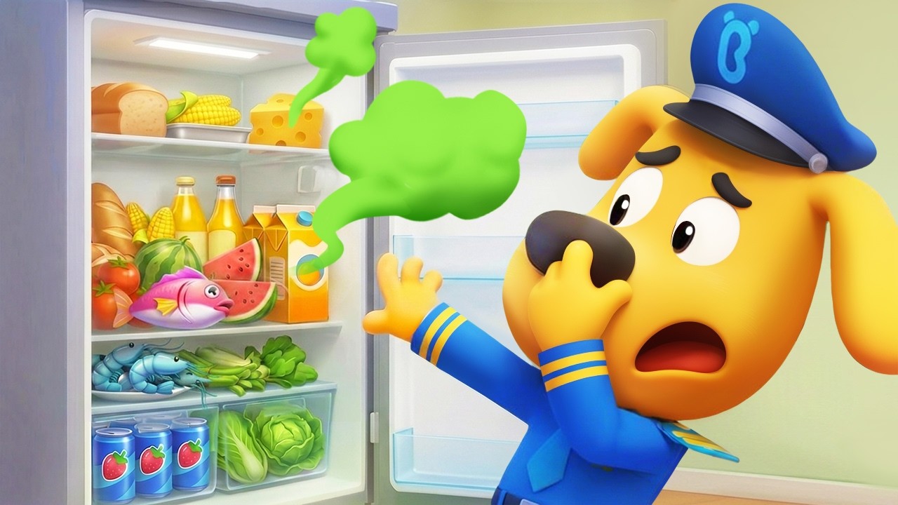 The Smelly Mystery | Learn Food Safety Rules | Sheriff Labrador | Kids Cartoon | BabyBus