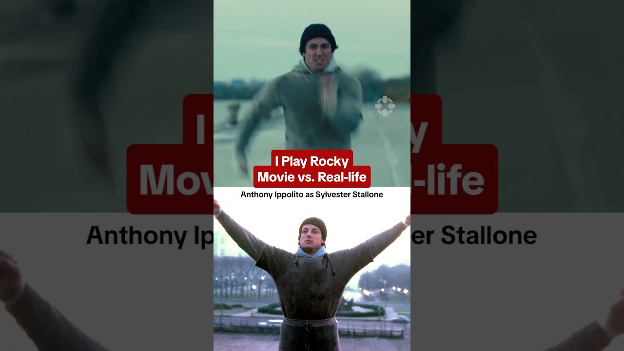 The story of Rocky (the movie) is being told