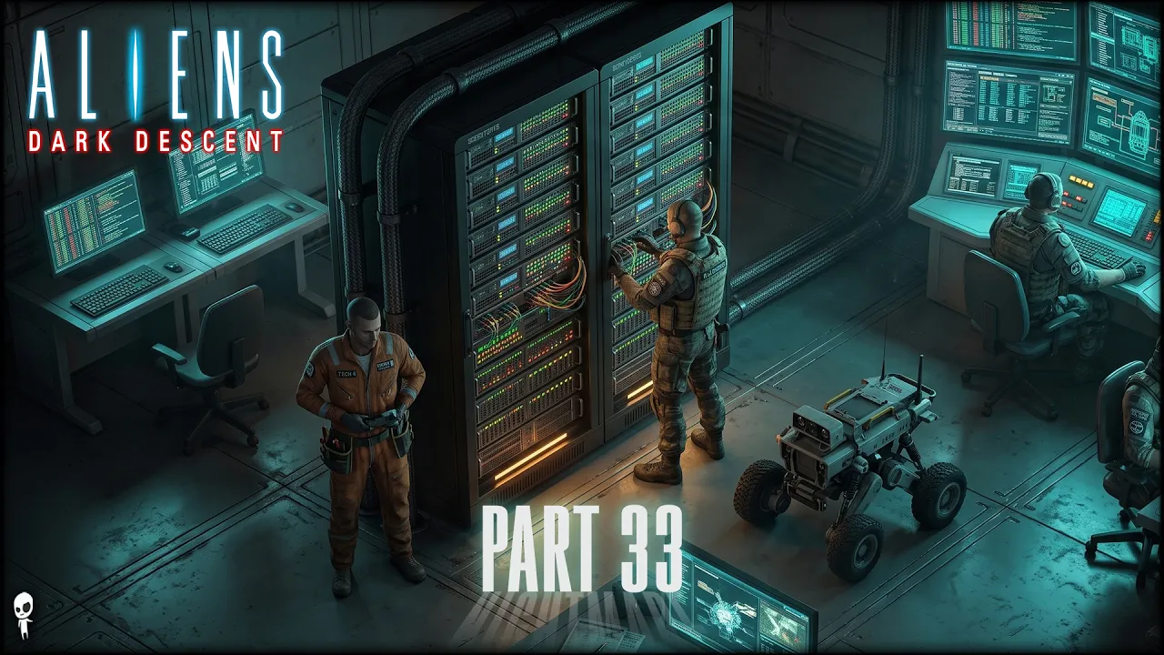 The Synth Is The Only Thing That Matters Now / Aliens: Dark Descent // Nightmare Mode // Part 33