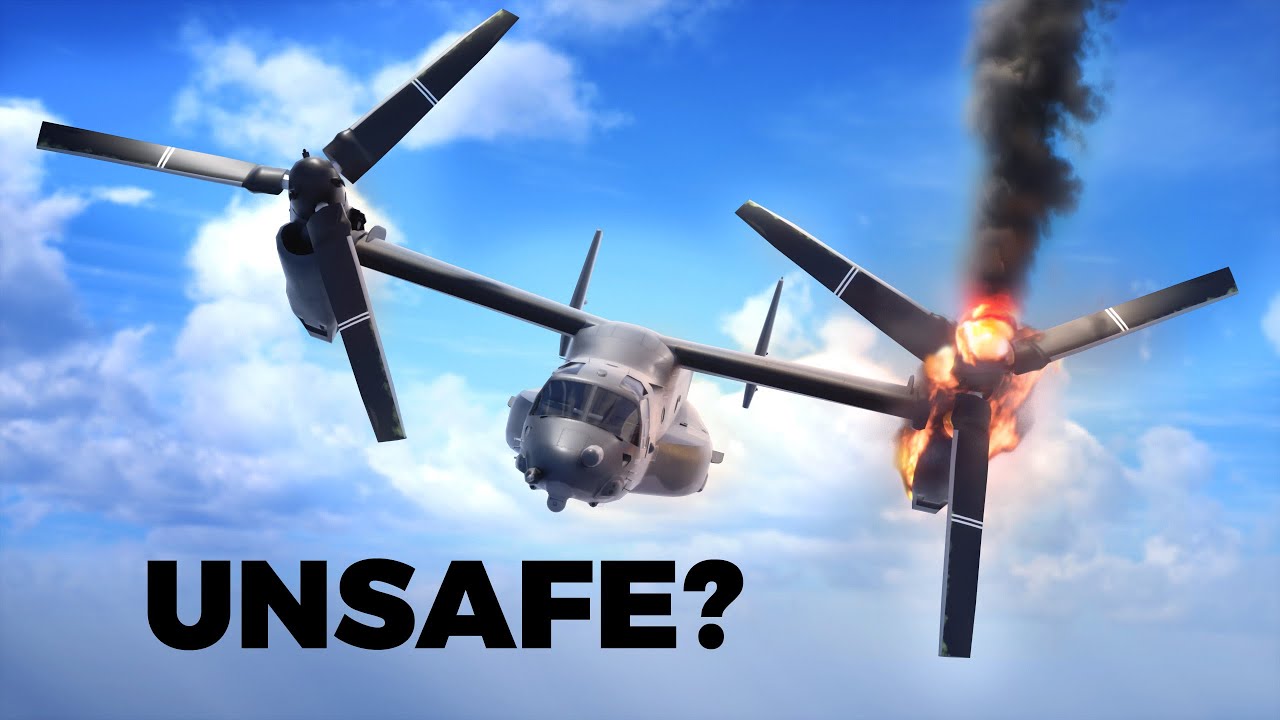 The V-22 Osprey and why it keeps crashing