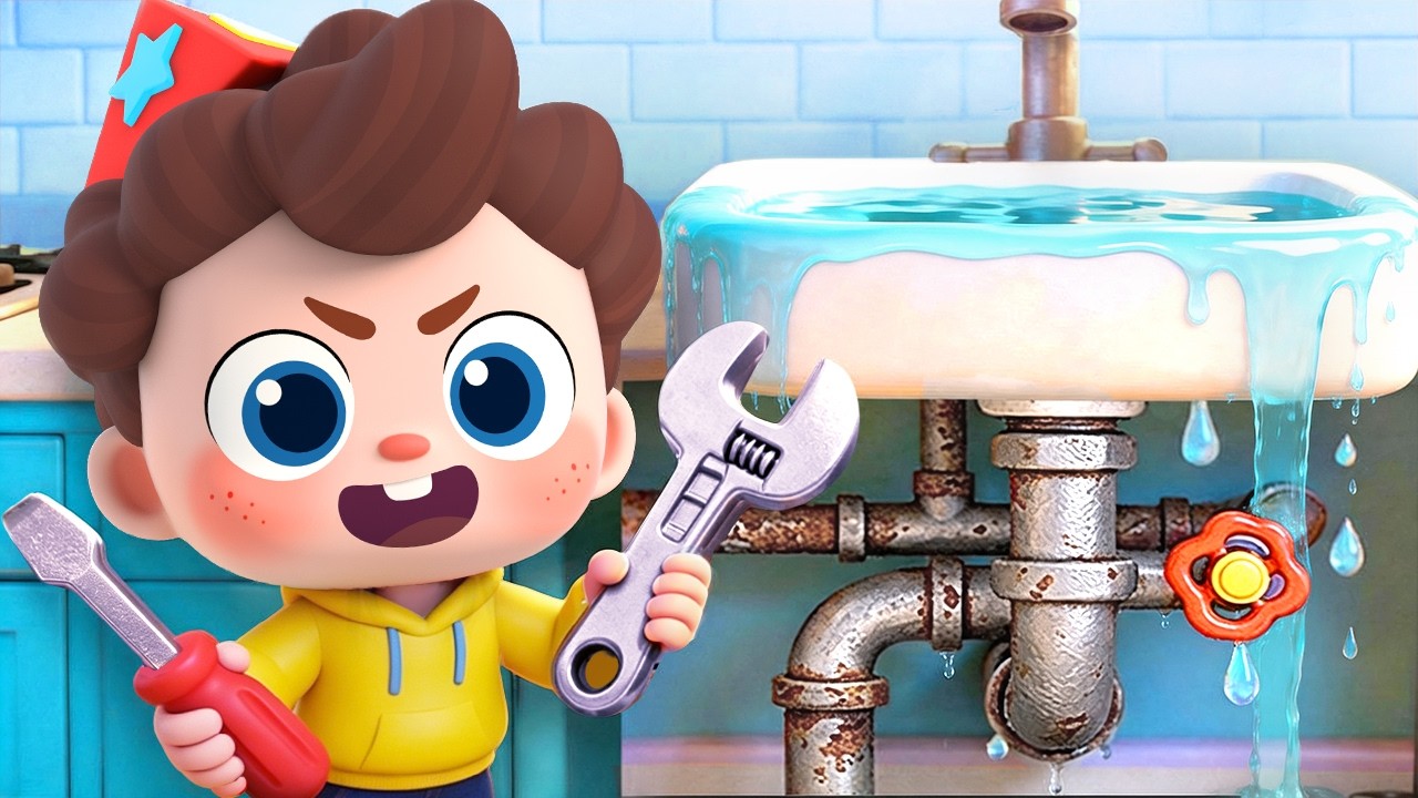 The Water's Off! 💦 | Good Habits for Preschoolers | BabyBus