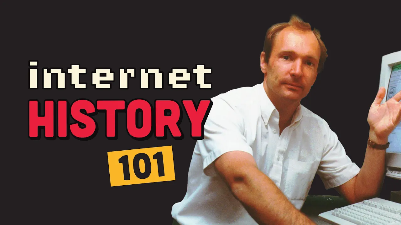 The weird history of the internet...