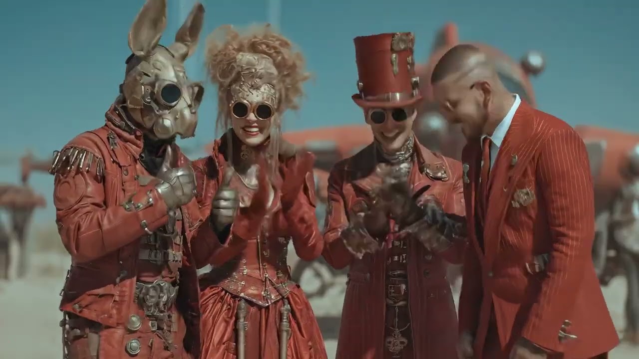They Don’t Know We Exist | Steampunk Cyberpunk | AI Short Film