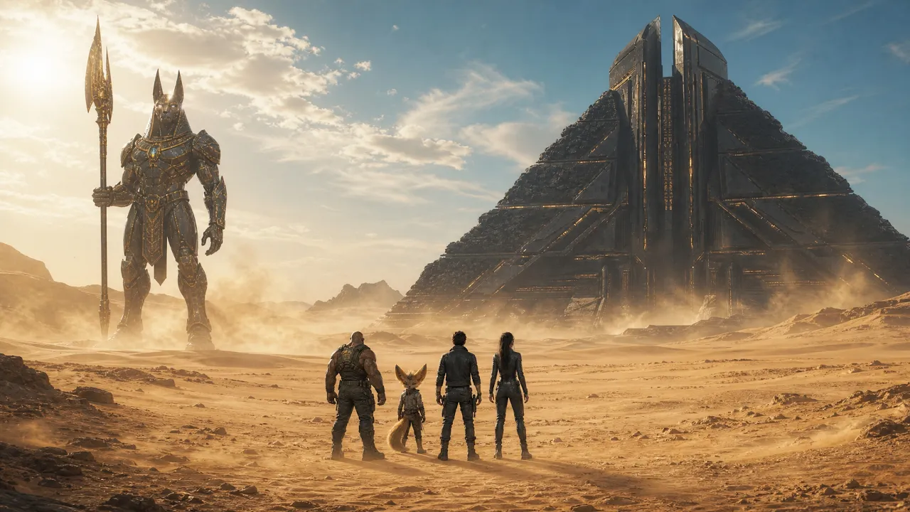 They Found a Power Core — And Unleashed the Black Pyramid’s Guardian