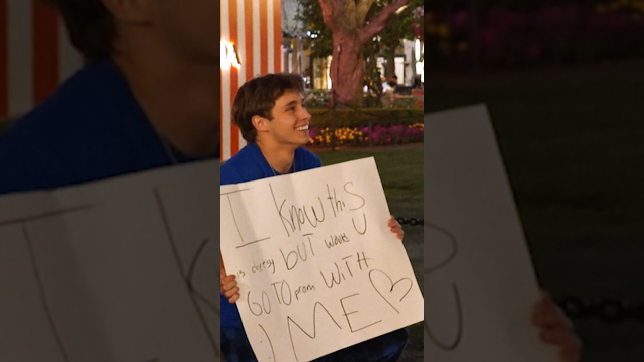 This got awkward quick. #promposal #shorts