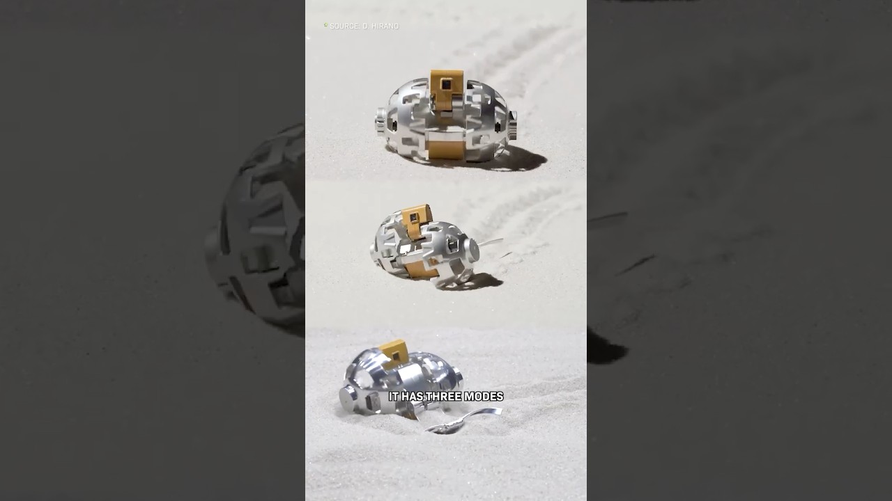 This Transformer Robot Went To The Moon