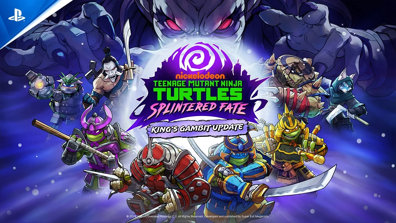 TMNT: Splintered Fate - King's Gambit Update Launch Trailer | PS5 & PS4 Games