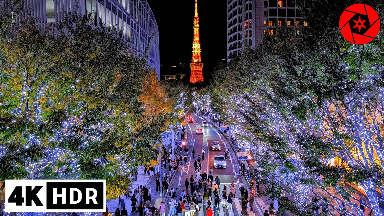 Tokyo Christmas Lights 2025 - Roppongi & Ueno Park Illuminations