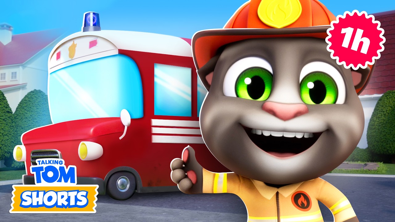 Tom Saves the Day! 🚒🦸 Talking Tom Shorts Compilation