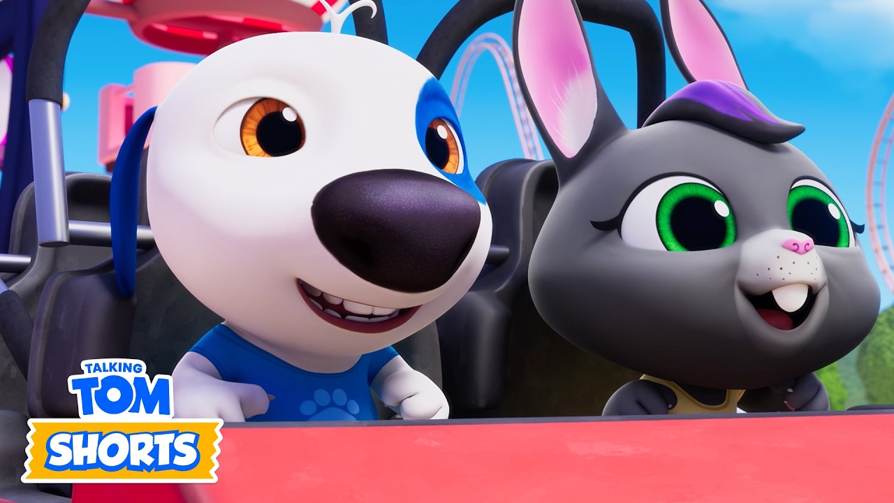 Too Short for the Ride 🎢🫨 Talking Tom Shorts | Cartoons for Kids