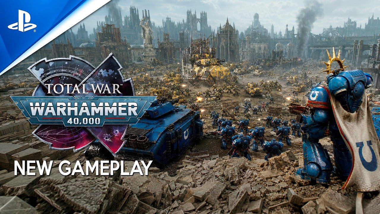 TOTAL WAR WARHAMMER 40.000 Full Ranged Battle Preview | Brutal RTS Ork Hordes & Tank Combat Strategy