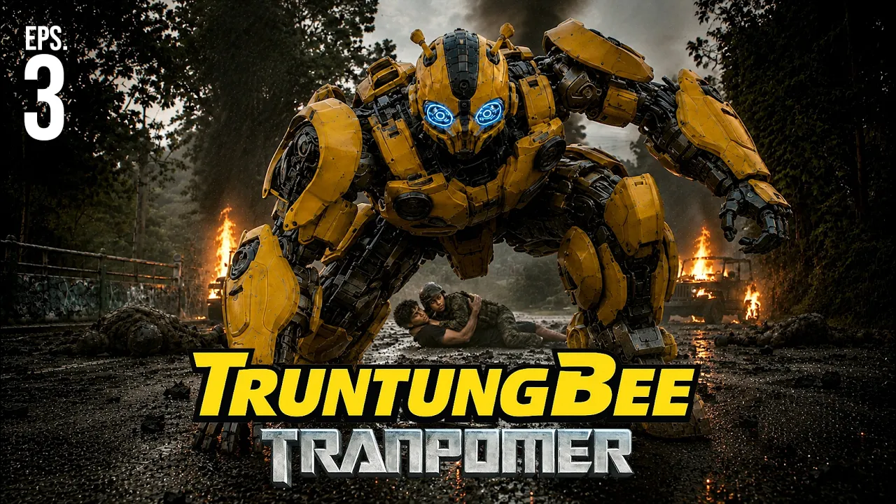 TRANPOMER TruntungBee Eps.3 | Film Parody AI Action Comedy | Transformers Jowo