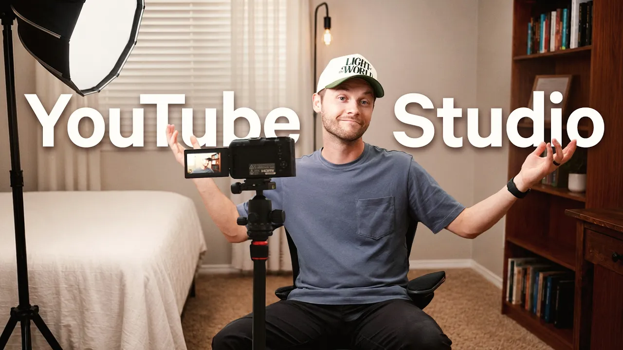 Transform Your Bedroom into a YouTube Studio!