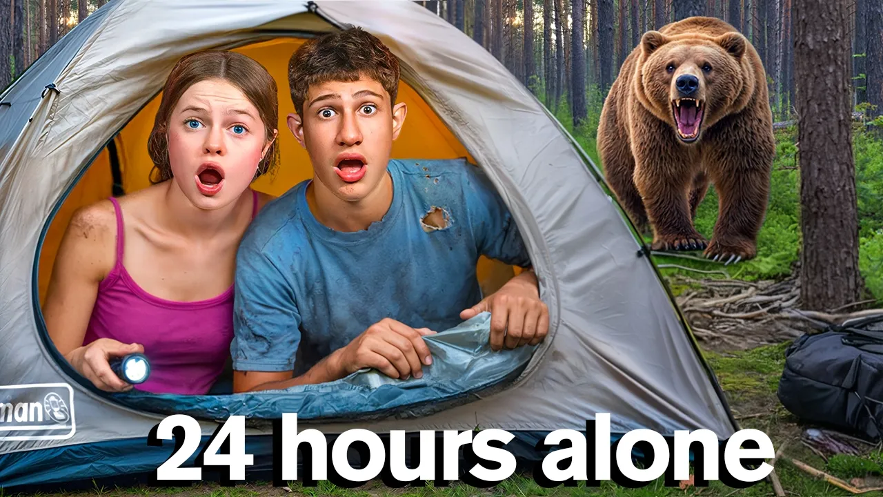 Trapped Outside With Best Friend For 24 Hours