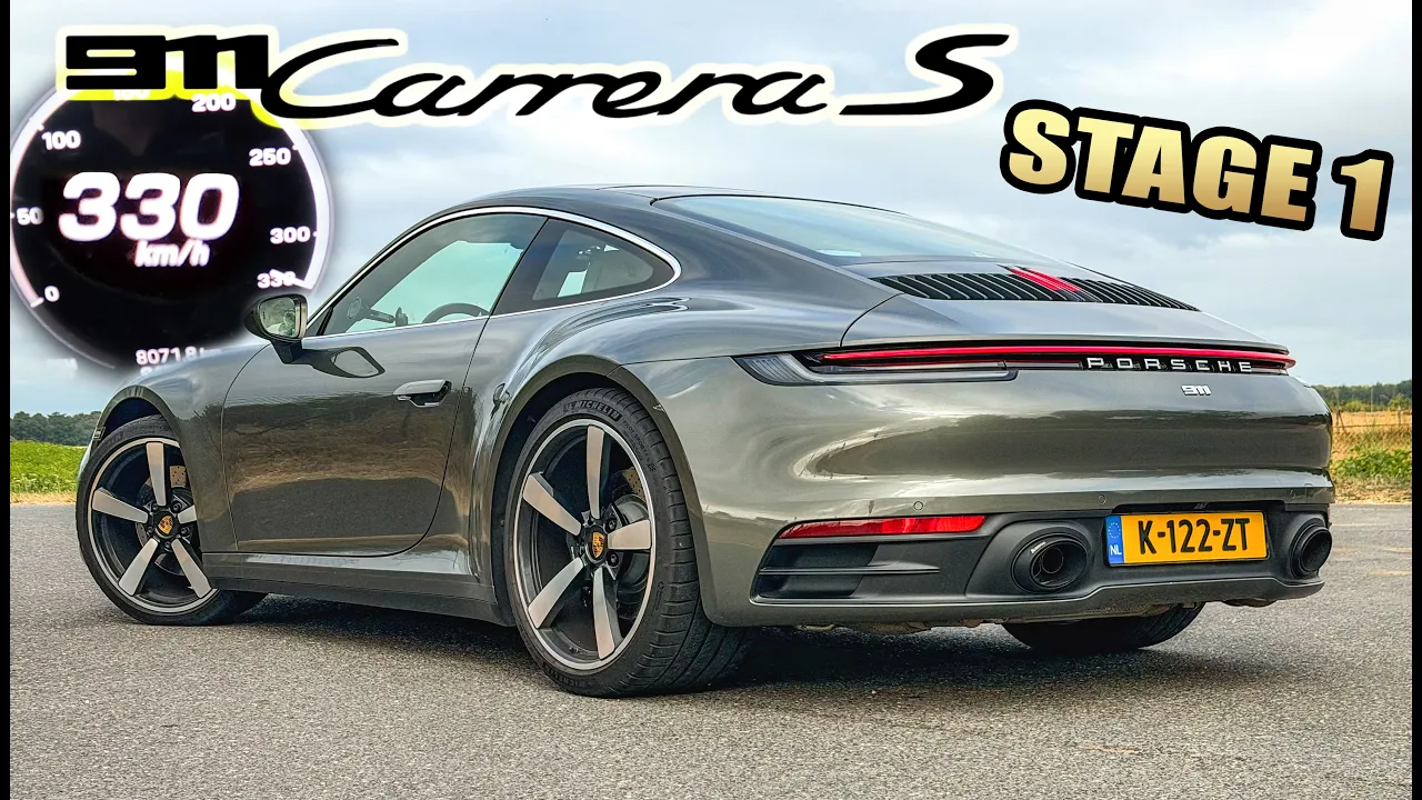 TUNING my PORSCHE 992 CARRERA S with M Engineering! Stage 1 0-100 100-200 200-300