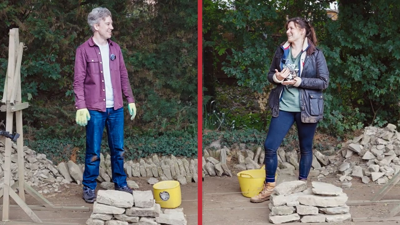 Turns out building dry stone walls is difficult