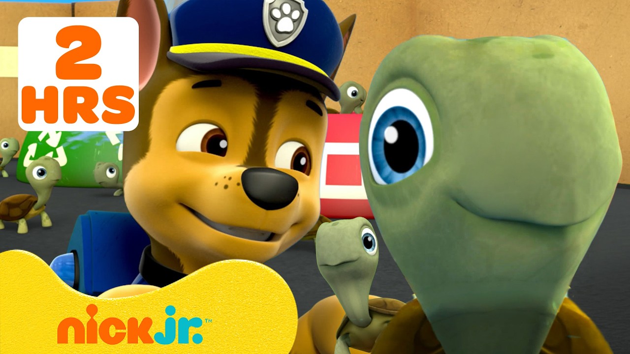 TURTLE-y Cool Moments with PAW Patrol! 🐢 | 2 Hours | Nick Jr.