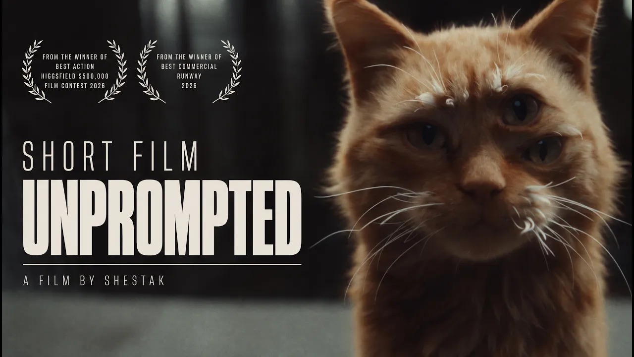 UNPROMPTED — AI Short Film (2026) | A world of obsolete generations