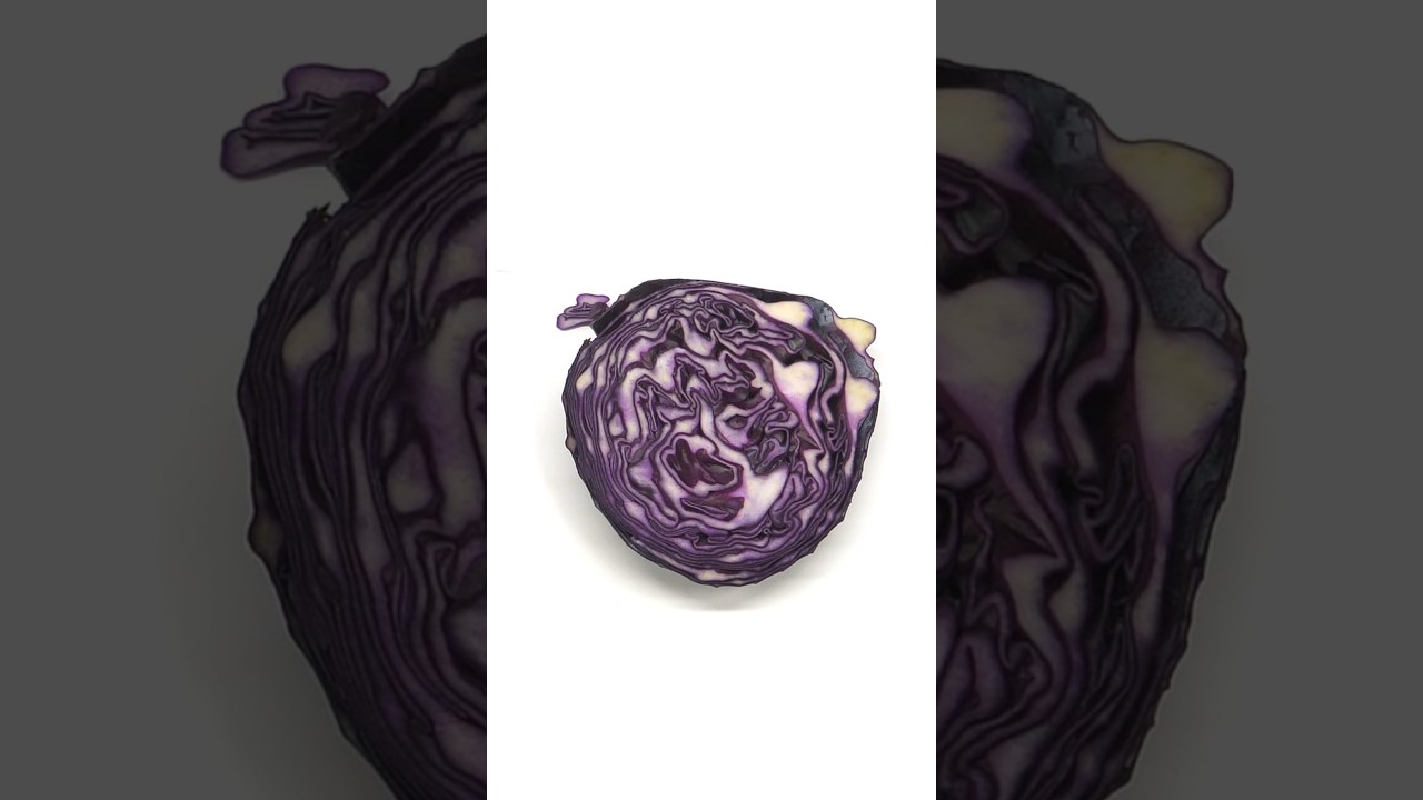 Using a cabbage to do some chemistry