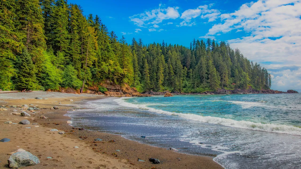 Vancouver Island in 4K | Between Mountains and Sea – Stunning Nature Escape with Calm Music