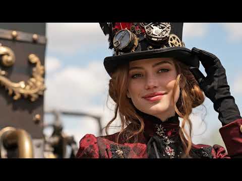 Victorian Steampunk Dreamscape | AI Art