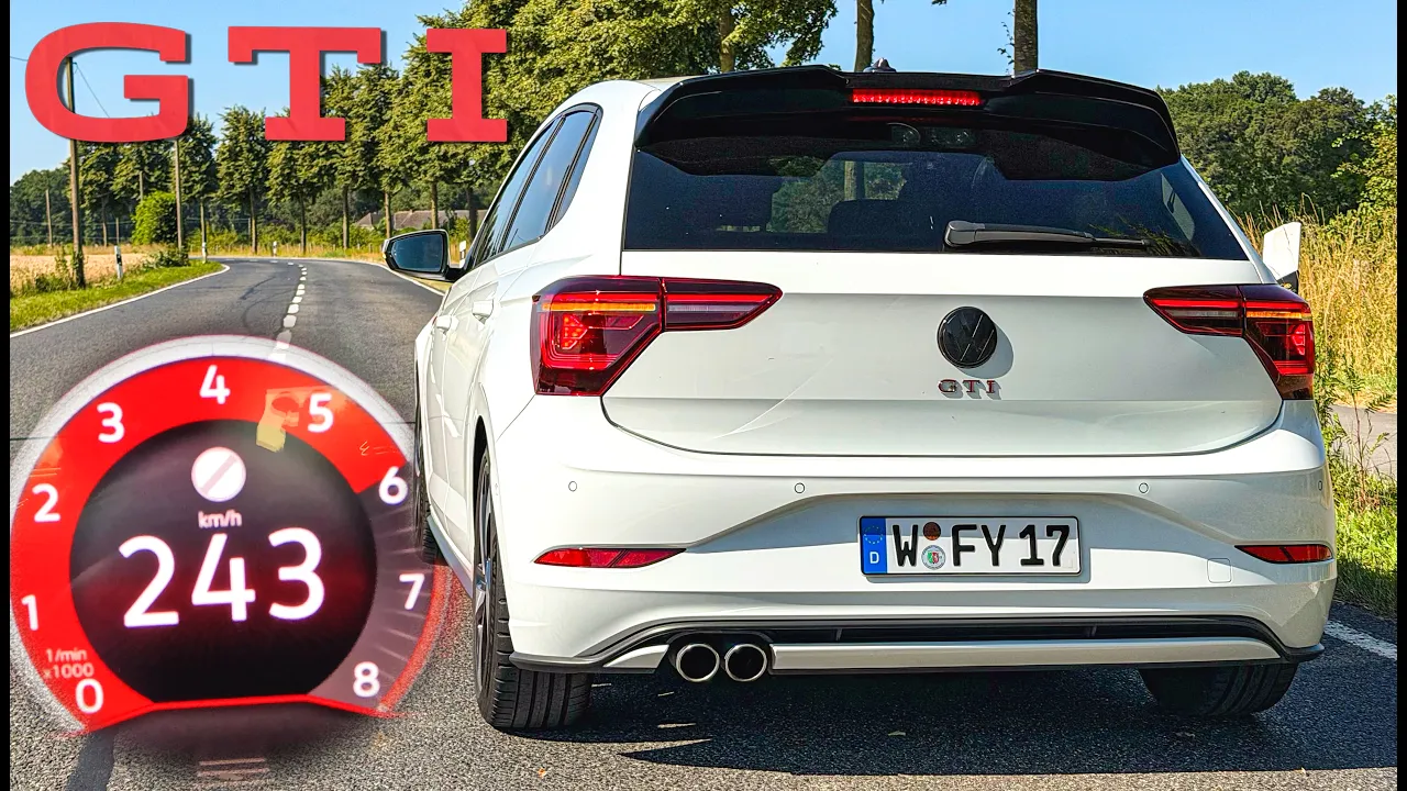 VW POLO GTI 2.0 TSI FACELIFT // 0-100 100-200 SOUND & POV