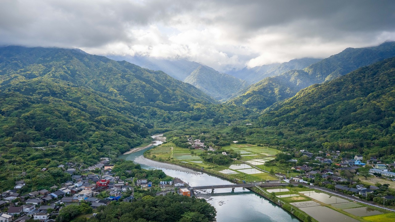 Walking Upstream from Coast to Forest Cascades | Yakushima, Japan