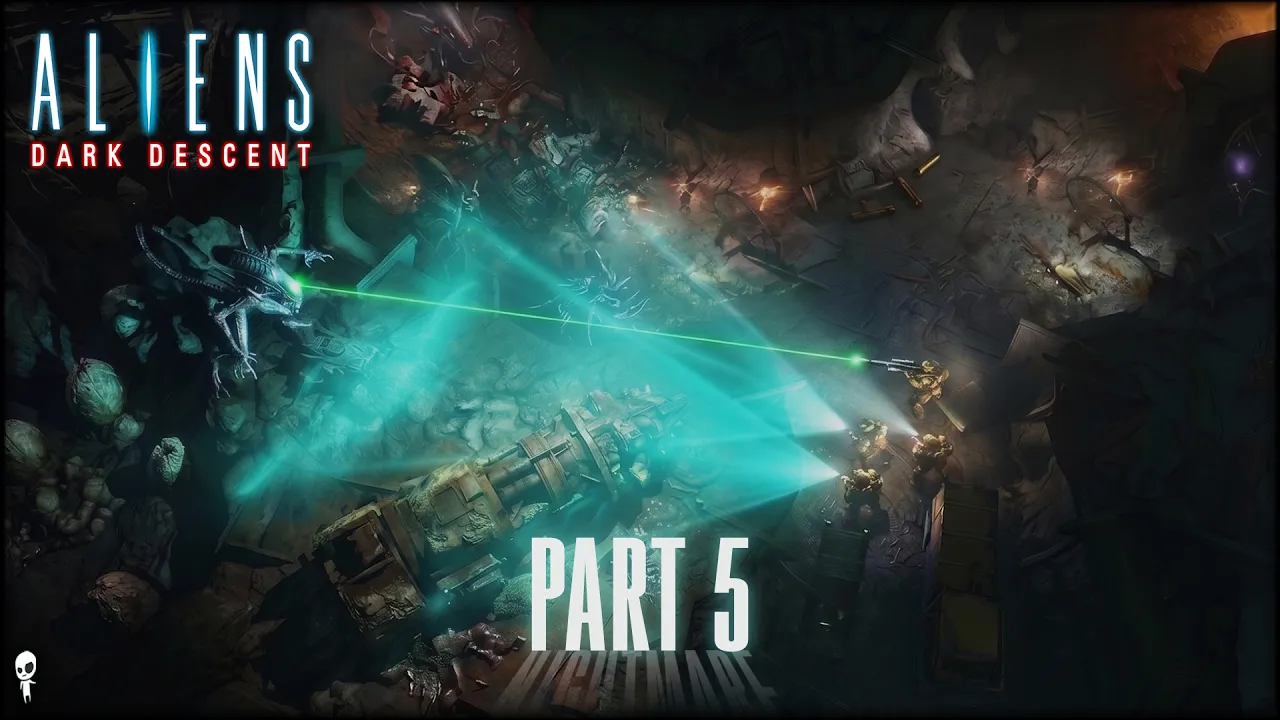 We Be Sniping! // Aliens: Dark Descent // Nightmare Mode // Part 5