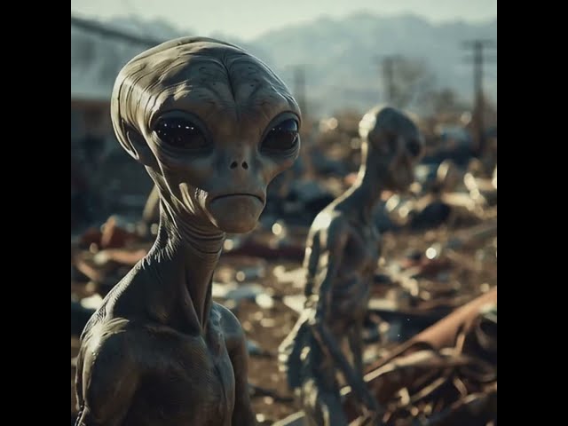 WE COME IN PEACE - Alien Invasion - 30 years after the Roswell Incident. Sci-fi fantasy mockumentary