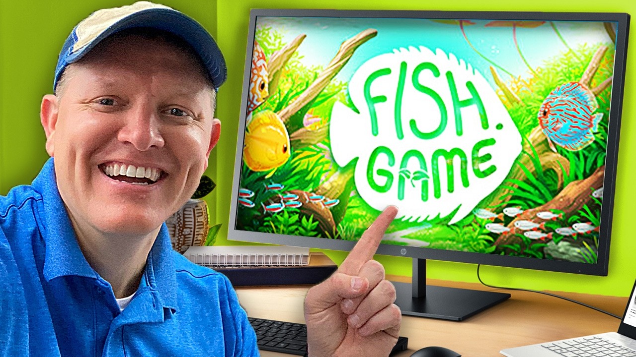We made a Video Game (FISH GAME) - Smarter Every Day 291