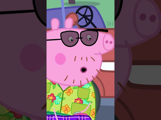 Weather CHAOS on the Family Lake Trip! #PeppaPig #Shorts