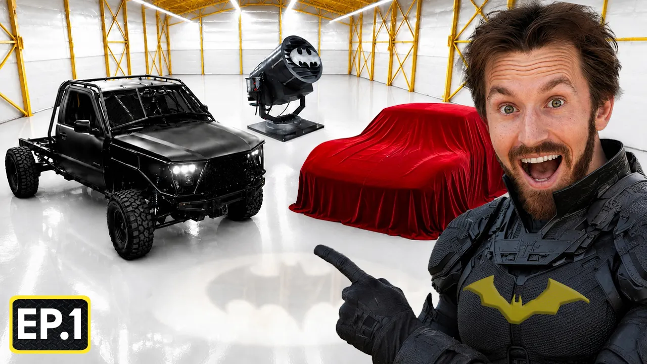 We're building a REAL LIFE BATMOBILE | EP.1