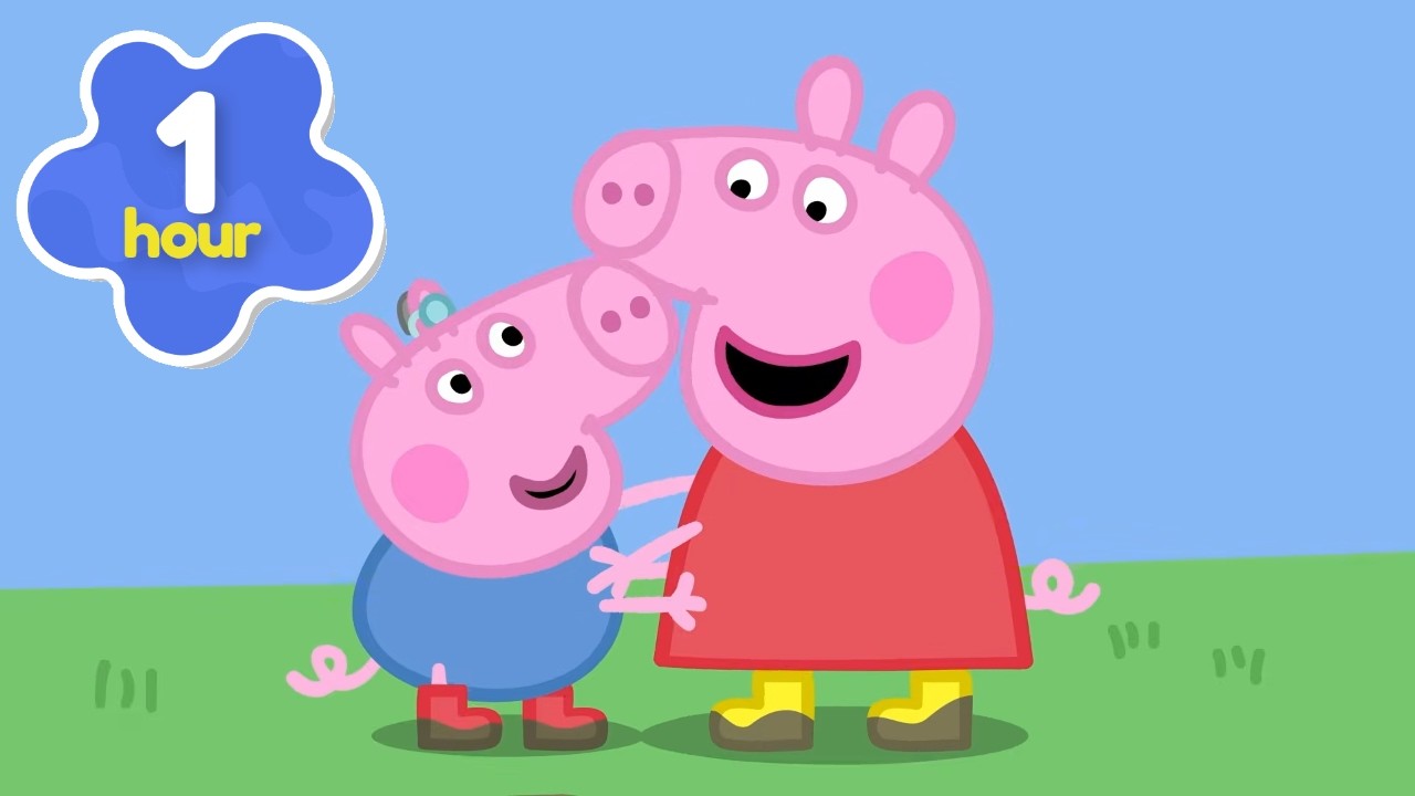 What is Peppa's Favourite Sound? 🔊 ☔️  Peppa Pig Full Episodes | 1 Hour