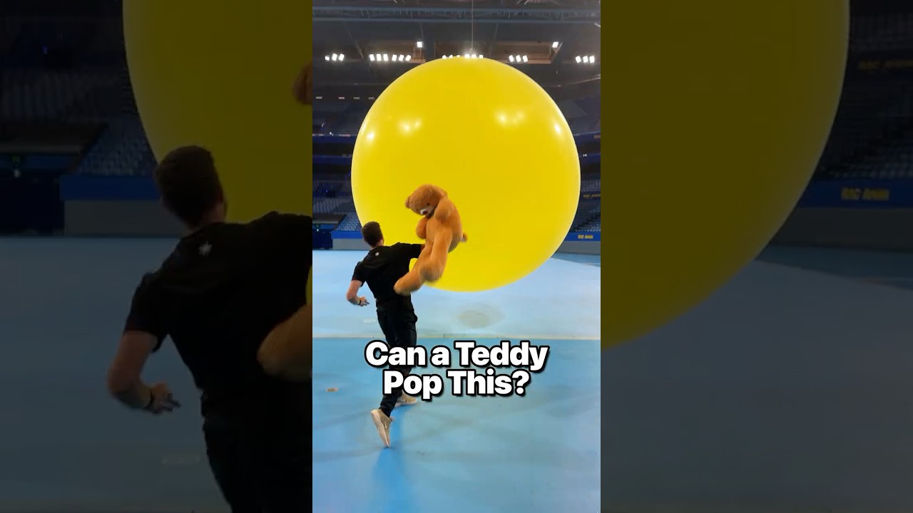 What Pops This GIANT BALLOON? 🟡