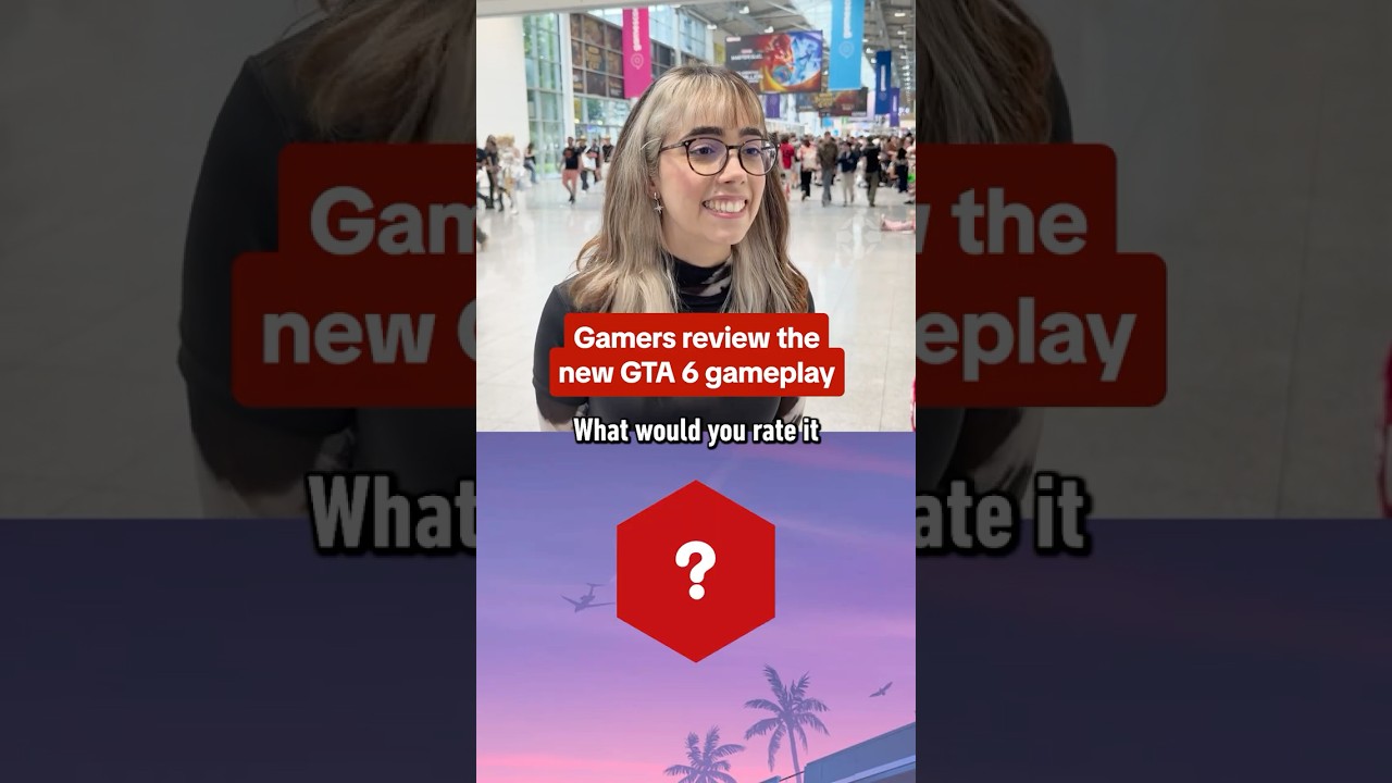What would you rate the GTA 6 extended look trailer? We talked to fans at #gamescom2026 about #gta6!