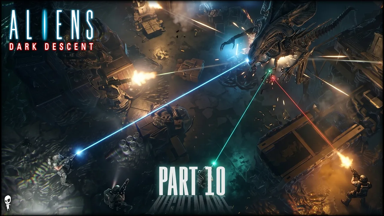 When a Turret Goes Haywire // Aliens: Dark Descent // Nightmare Mode // Part 10