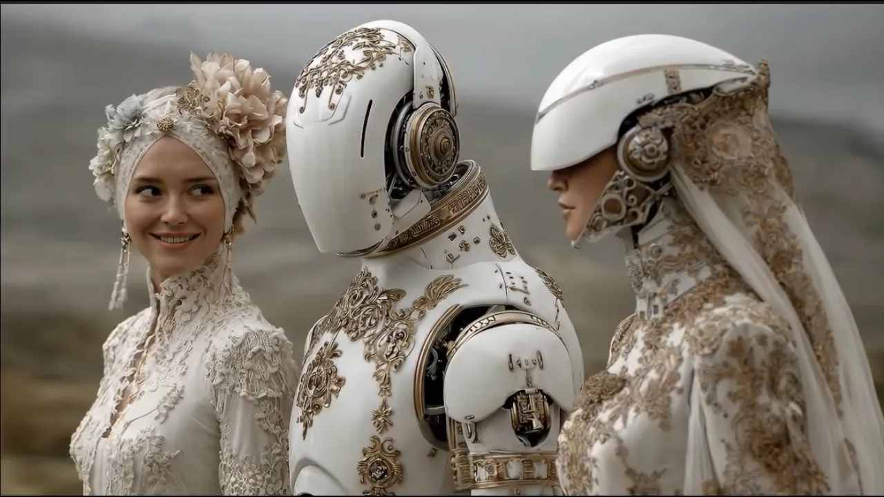 When Automatons Become Your Pets | Steampunk Cyberpunk Fusion | AI Short Film