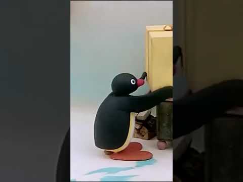 Who will clean this up?! 🐧 #Pingu