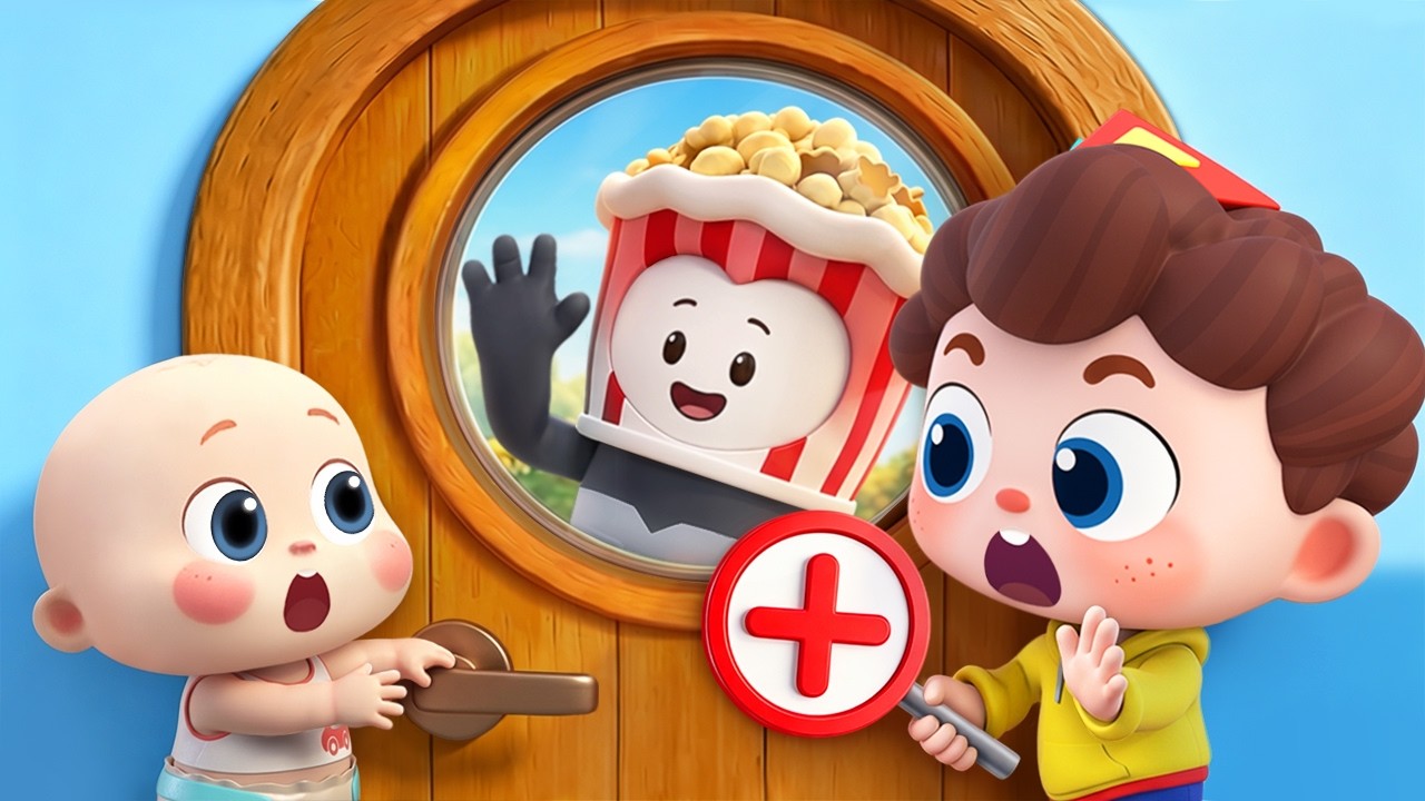 Who's at the Door? | Kids Safety Song | Preschool Songs | BabyBus