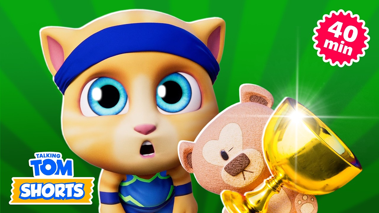 Who's Gonna Win? 🎭✨ Talking Tom Shorts ⭐️ The Handshake Challenge 🎢🫨 Coming on July 30!
